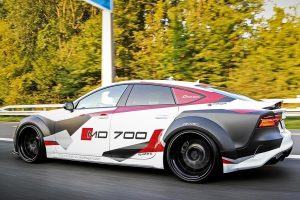 Τουμπανιασμένο Audi S7 με 700 ίππους, στα χρώματα του πολέμου