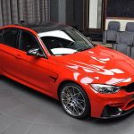 BMW M3 με 450 PS, χρώμα Ferrari Red και carbon body kit