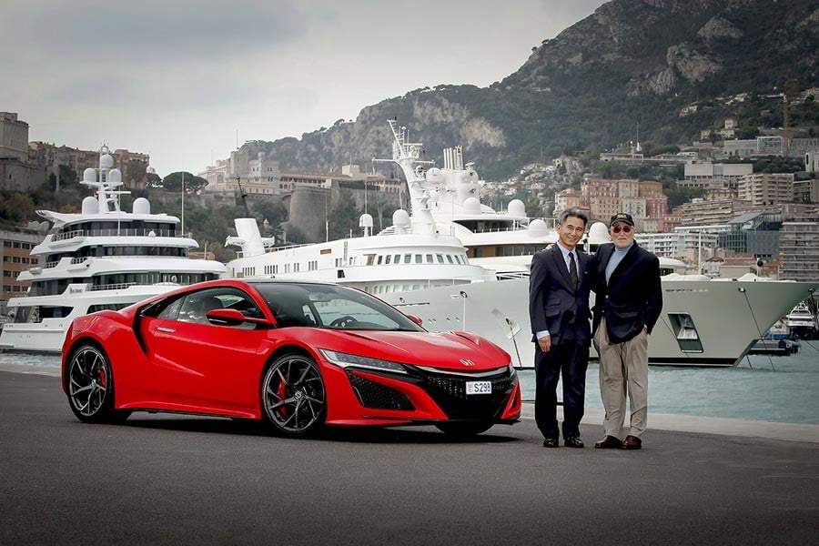 Ο πρώτος Ευρωπαίος με Honda NSX