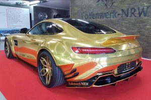 Mercedes-AMG GT σκέτο χρυσάφι (+video)