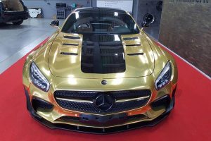 Mercedes-AMG GT σκέτο χρυσάφι (+video)