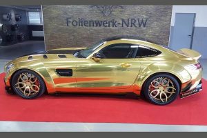 Mercedes-AMG GT σκέτο χρυσάφι (+video)