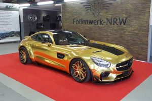 Mercedes-AMG GT σκέτο χρυσάφι (+video)
