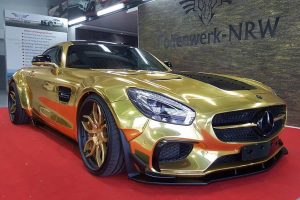 Mercedes-AMG GT σκέτο χρυσάφι (+video)