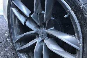 Ο Valentino Rossi τράκαρε το Audi RS6 του (+video)