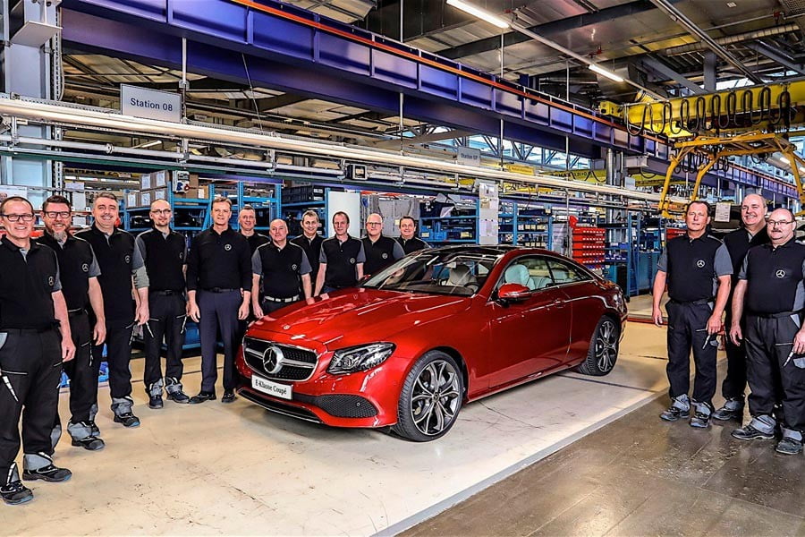 Έναρξη παραγωγής για την Mercedes-Benz E-Class Coupe