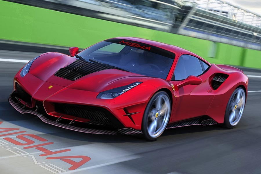 Ferrari 488 βελτιωμένη και περιορισμένης παραγωγής