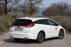 Δοκιμή Honda Civic Tourer diesel 1.6 i-DTEC 120 PS