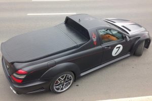 Απίστευτη μετατροπή Mercedes S-Class σε pick-up