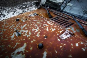 Jeep Wrangler από τη Βουλγαρία, σκουριασμένο παντού