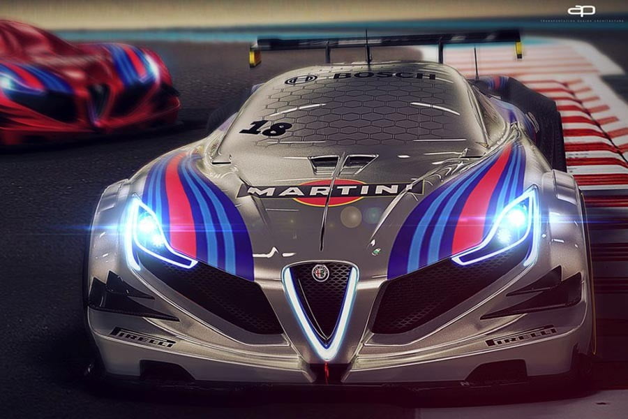 Συγκλονιστική Alfa Romeo C18 Martini Racing