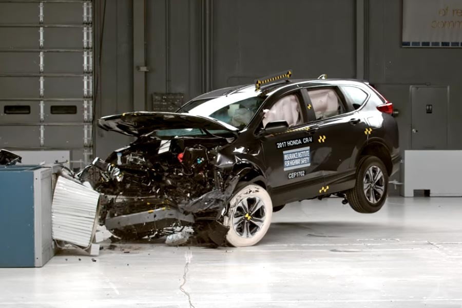 Πρώτο crash test για το νέο Honda CRV (+video) AutoGreekNews