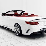 Λευκός πύραυλος 850 ίππων η Mercedes S-Class Cabrio της Brabus