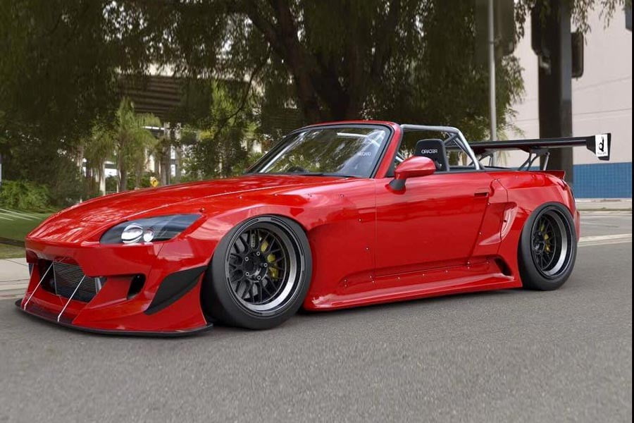 Honda S2000 έτοιμο για… πόλεμο