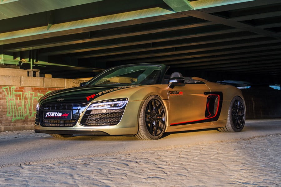 «Αγριεμένη» βελτίωση για το Audi R8 V10 Spyder