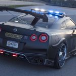 Το τουμπανιασμένο Nissan GT-R της αστυνομίας (+video)