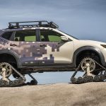 Πολεμικό... Nissan X-Trail με ερπύστριες