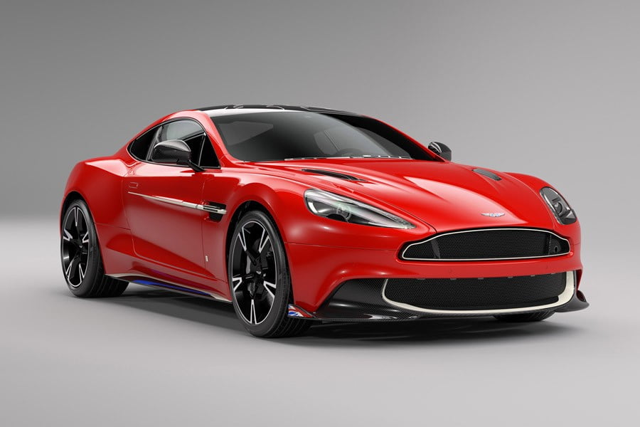 Νέα Aston Martin Vanquish για τα Red Arrows (+video)
