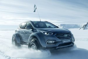 Ένα Hyundai Santa Fe κατακτά την Ανταρκτική (+video)