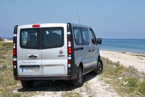 Στη Λευκάδα με το 9θέσιο diesel Fiat Talento 1.6 Ecojet