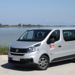 Στη Λευκάδα με το 9θέσιο diesel Fiat Talento 1.6 Ecojet