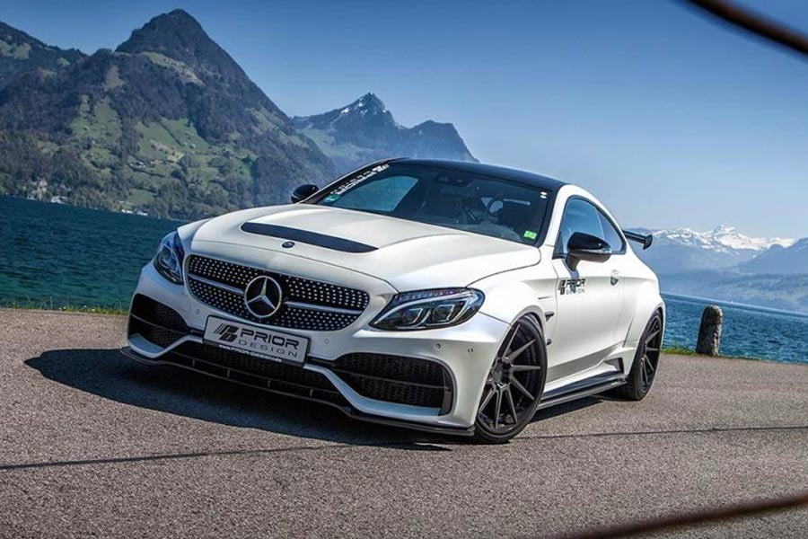 Σοκ και δέος από τη βελτιωμένη Mercedes C-Class Coupe της Prior Design