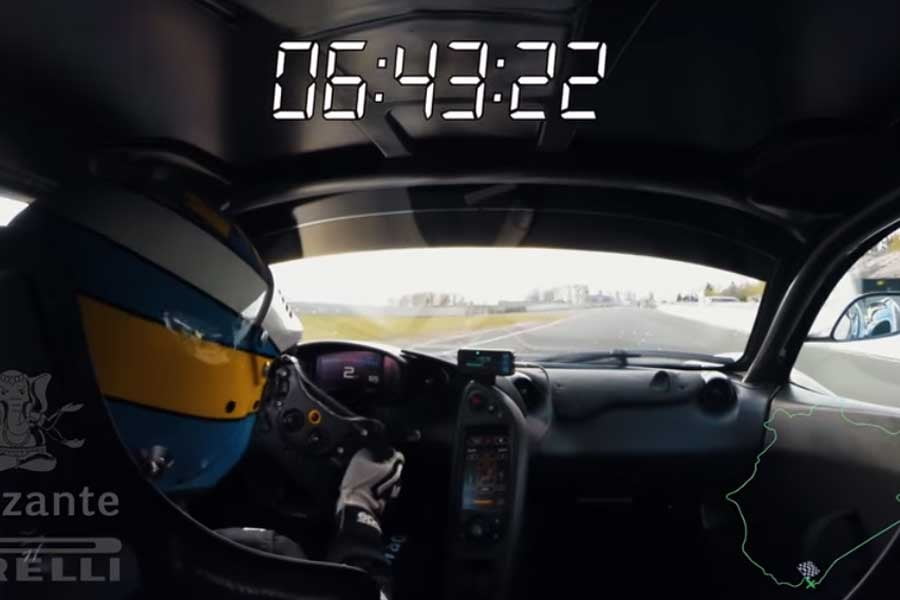 Ο γύρος ρεκόρ της McLaren P1 LM στο Nurburgring (+video)