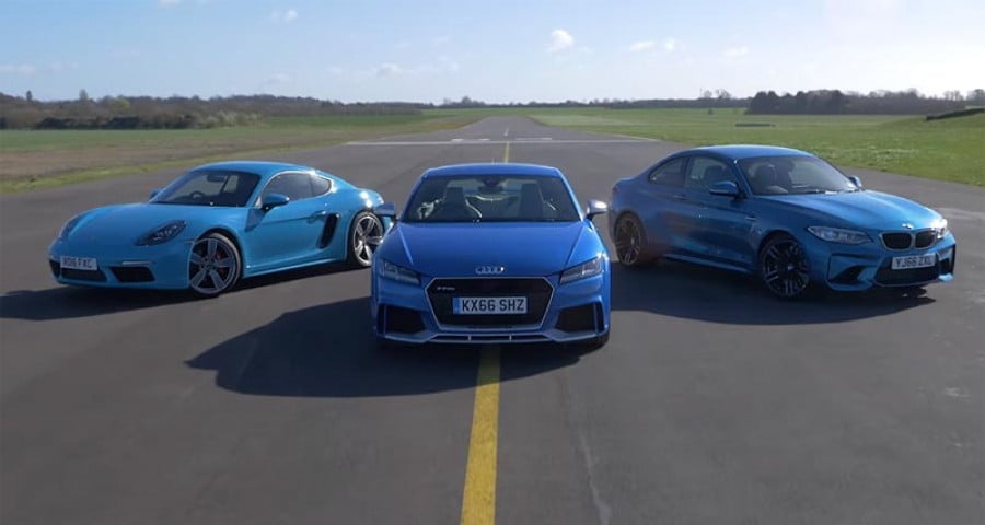 Τι βγάζουν στο δυναμόμετρο TT RS, M2 και 718 Cayman S; (+video)