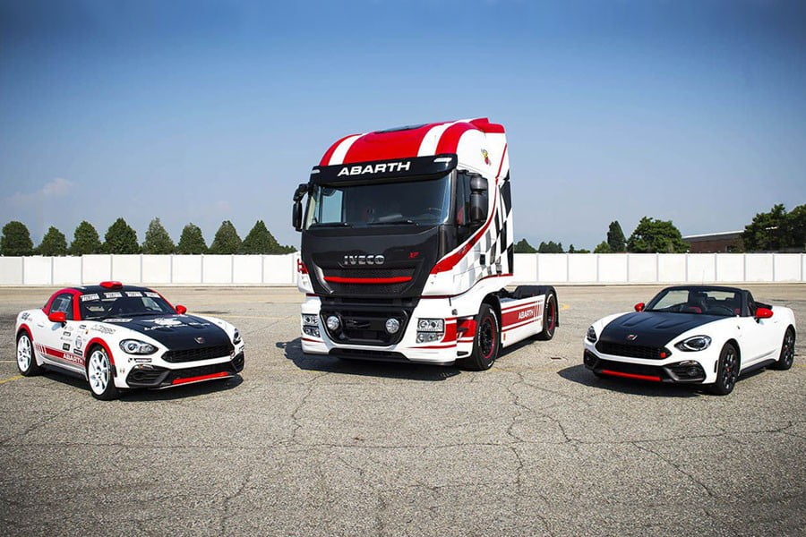 Abarth Iveco Stralis στα χρώματα του πολέμου!