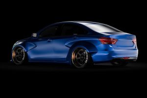 Τουμπανιασμένο Lada Vesta