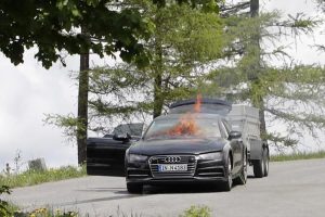 Λαμπάδιασε Audi A7 στις δοκιμές εξέλιξης