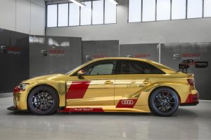 Με εντυπωσιακό χρυσό αμάξωμα το 100στό αγωνιστικό Audi RS 3