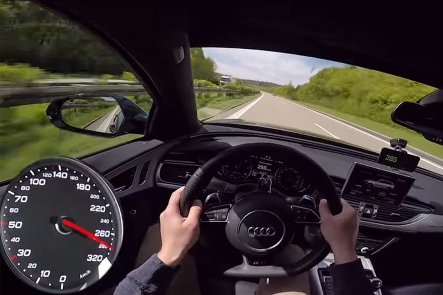 Ιπτάμενο Audi RS 6 Avant 750 ίππων (video)