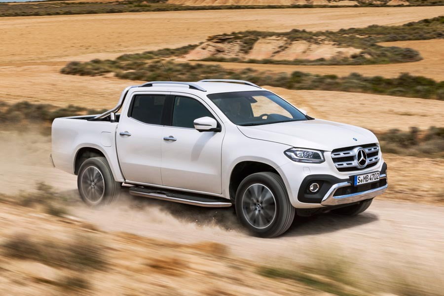 Mercedes X-Class pickup για τα αλώνια και τα σαλόνια