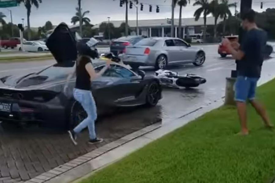 Η αλήθεια για το ατύχημα με τη γυναίκα οδηγό της McLaren (+video)