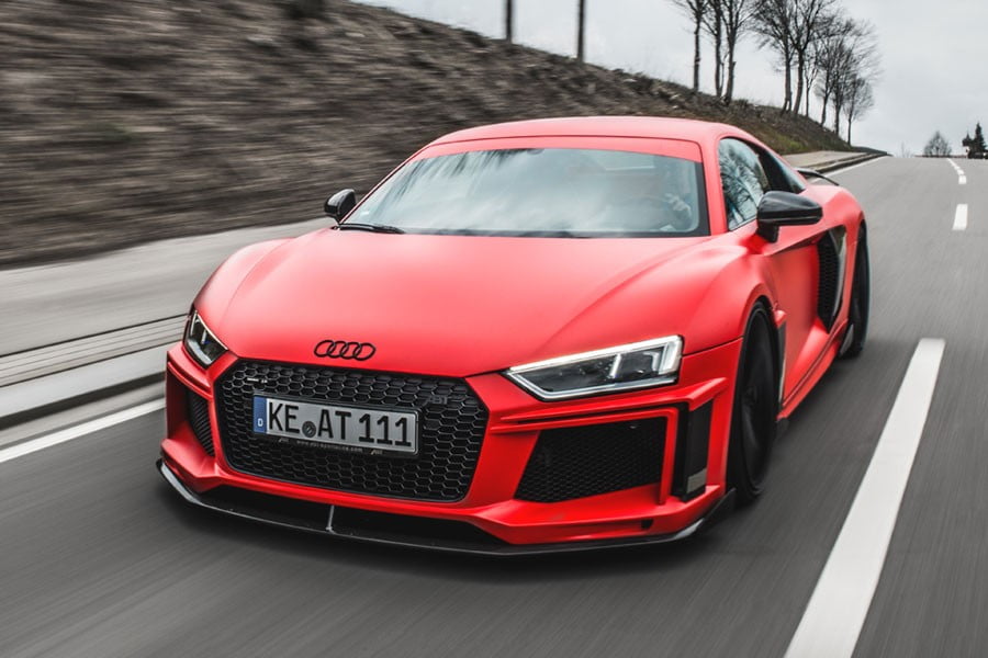 Βασικό Audi R8 με 610 άλογα και carbon body kit