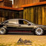 Ένα Audi A8 2ης γενιάς πραγματικό… τούμπανο!