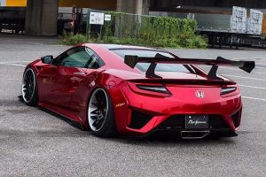 Όταν το Honda NSX έπεσε στα χέρια της Liberty Walk (+video)