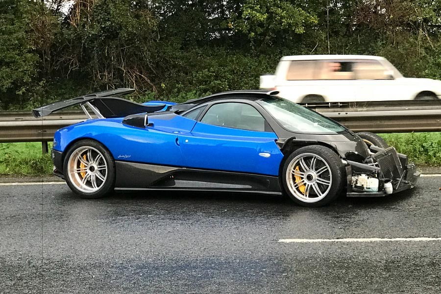 Τράκαρε η μοναδική Pagani Zonda PS 760