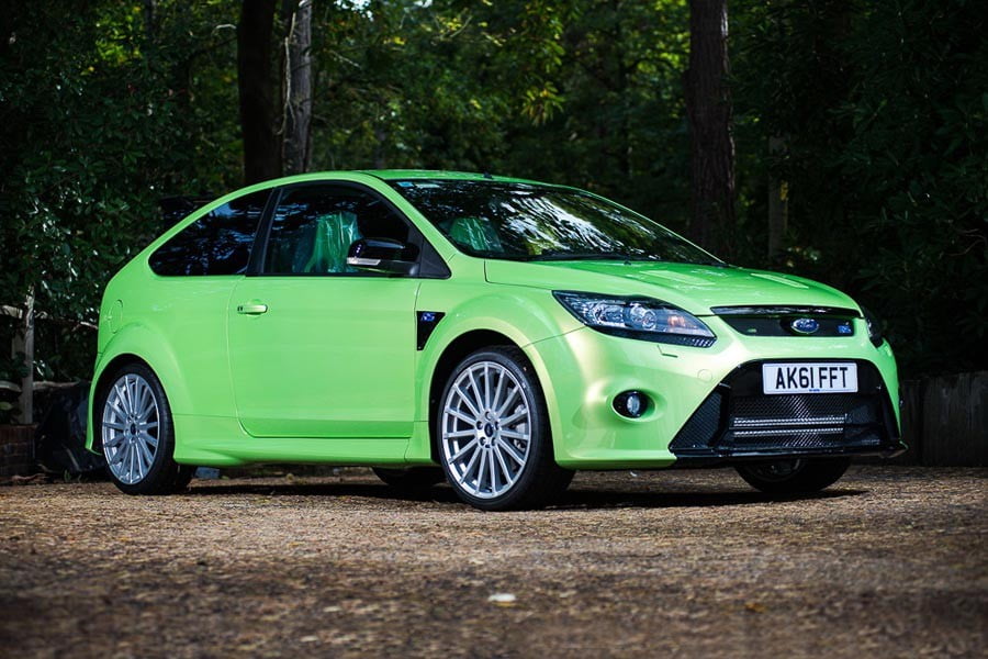 Σε δημοπρασία Ford Focus RS MK 2 με τις ζελατίνες