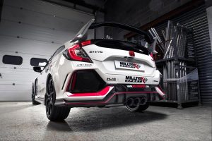 Νέα σετ εξατμίσεων για το Honda Civic Type R (+video)