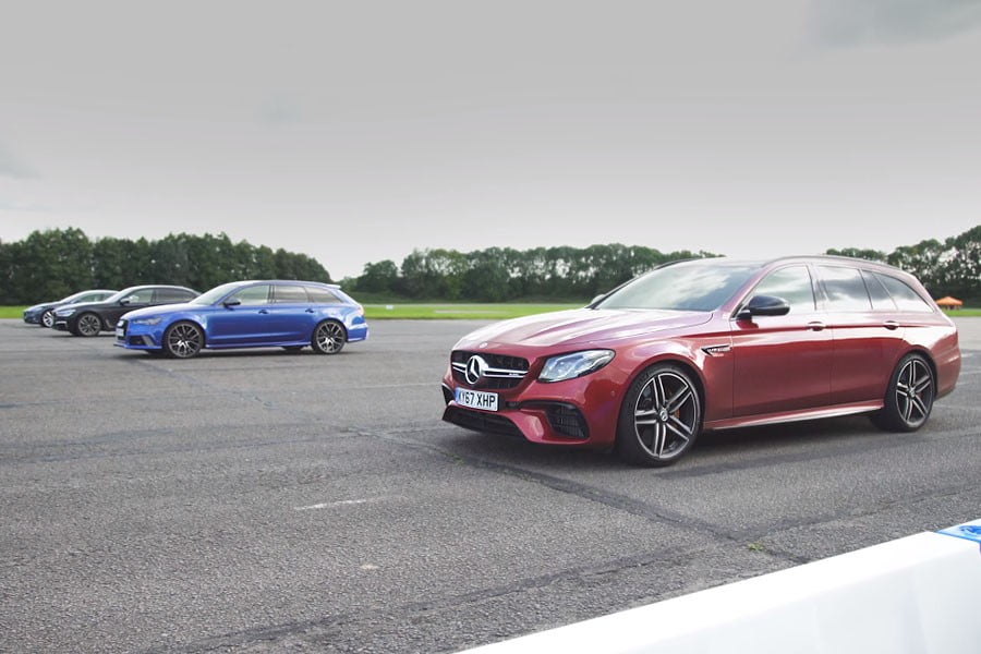 Ηλεκτρικό μπριζώνει γερμανικά θηρία 600+ ίππων (video)