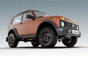 Ακόμα πιο σκληροτράχηλο Lada Niva Bronto