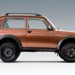 Ακόμα πιο σκληροτράχηλο Lada Niva Bronto