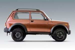 Ακόμα πιο σκληροτράχηλο Lada Niva Bronto