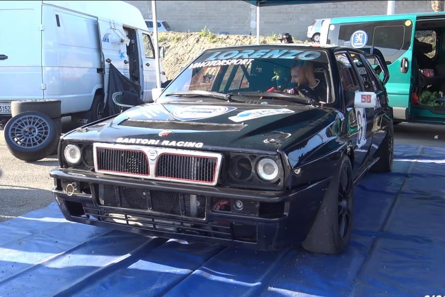 Ανατριχιαστική Lancia Delta HF Integrale με 500 άλογα (+video)
