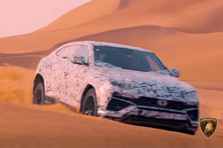 Lamborghini Urus: Ένας ταύρος στους αμμόλοφους… (+video)