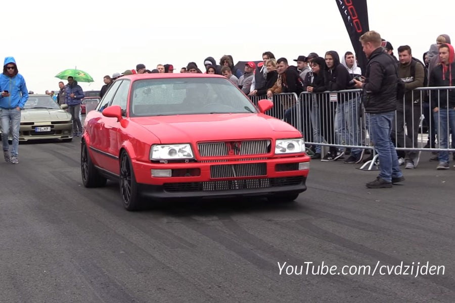 Audi 80 με κινητήρα VR6 πιάνει τα 290 χλμ./ώρα (+video)