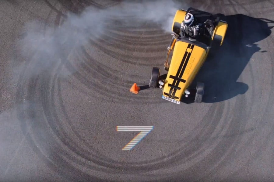 Παγκόσμιο ρεκόρ donuts από την Caterham (+videos)