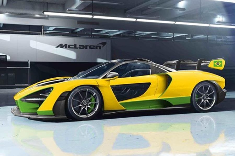 McLaren Senna στο σωστό χρώμα